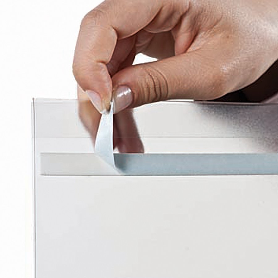 Window D-lomme dobbeltsidet vertikal - A4