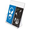 Brochureholder, akryl, bord, M65 #1