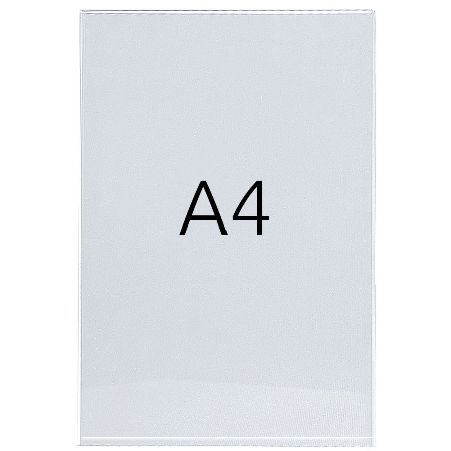 Swing Wing Akrylholder, vertikal, A4