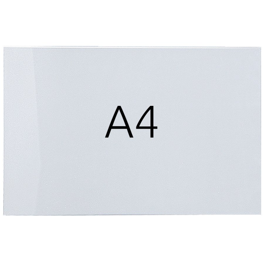 Swing Wing Akrylholder, horisontal, A4