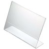 Skilteholder, L-formet horisontal, A7 - 7,4 x 10,5 cm #2