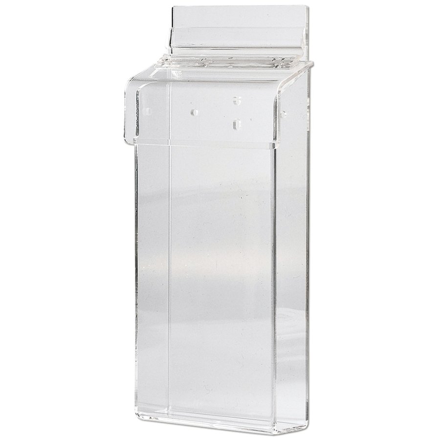 Akryl brochureholder boks udend&oslash;rs - vertikal - M65