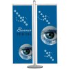 Bannerdisplay, MultiStand, dobbeltsidet, 2 x banner, 50 cm #1