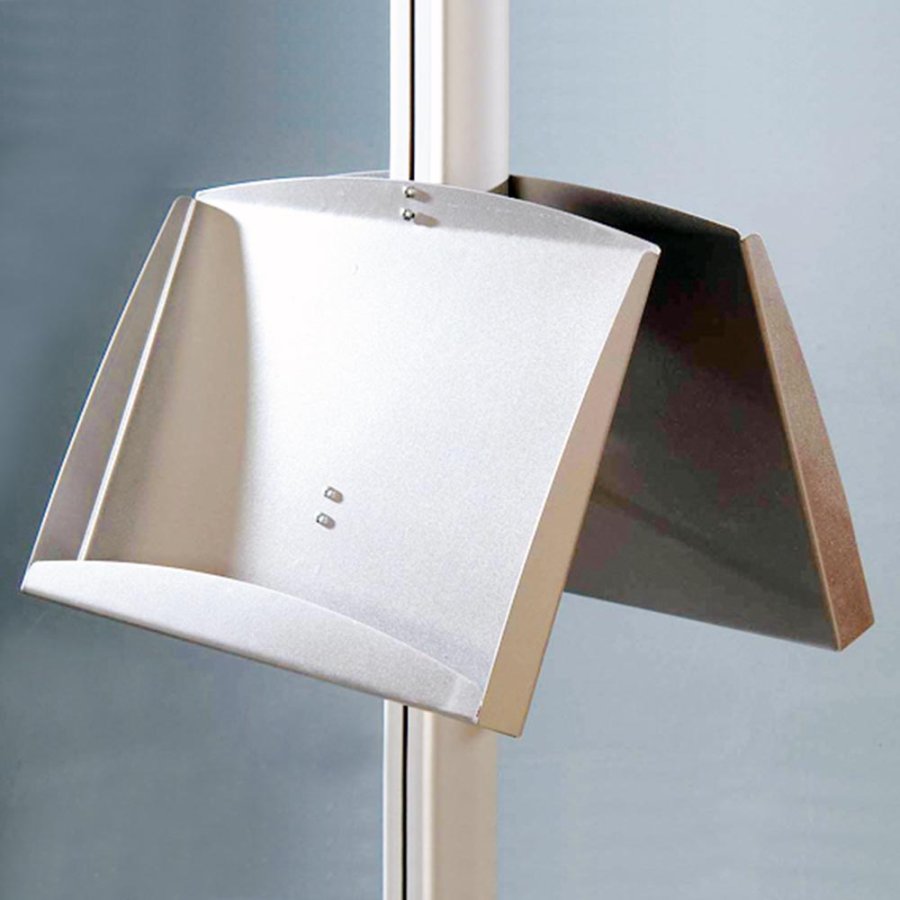 Multistander dobbeltsidet - 6xA3 - 29.7x42 cm st&aring;lhylder