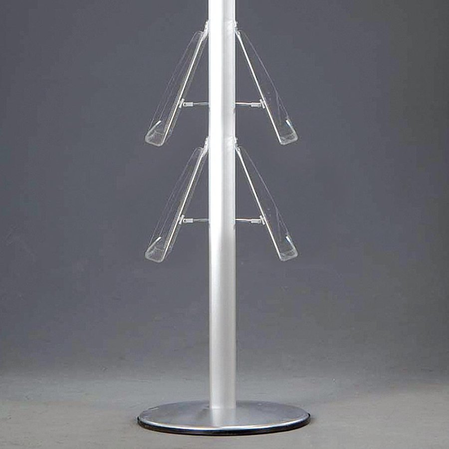 Multistander dobbeltsidet - 8xA3 - 29.7x42 cm akrylhylder