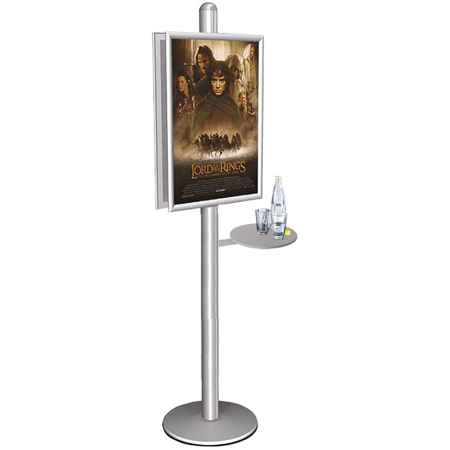 Plakatstander, MultiStand, dobbelsidet, 2 klikrammer, 60 x 85 cm