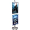 Infostander, MultiStand, enkeltsidet 2 x klikramme, B2 - 50 x 70 cm #1