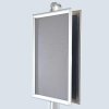 Infostander, MultiStand, dobbeltsidet, 4 x klikrammer, 60 x 85 cm #2