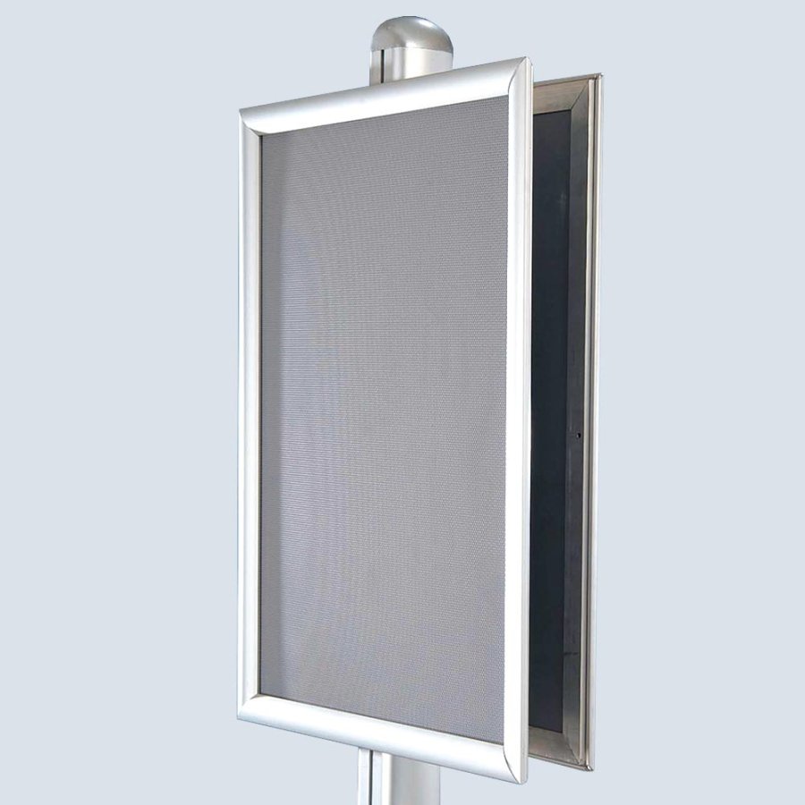 Infostander, MultiStand, dobbeltsidet, 4 x klikrammer, 60 x 85 cm