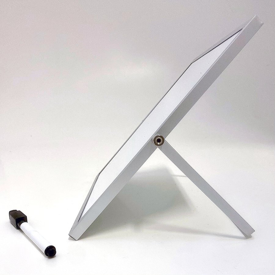 Effektiv Mini-Whiteboard til Skrivebordet - 25x25 cm