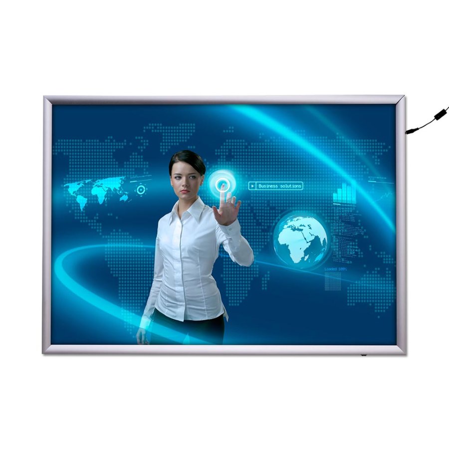 LED Lysramme Enkeltsidet - 50x70cm