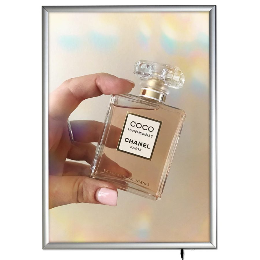 LED Lysramme Enkeltsidet - A0