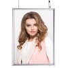 LED Ramme, dobbeltsidet, vertikal, A4 - 21 x 29,7 cm #2
