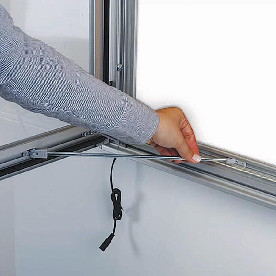 LED Menu Udh&aelig;ngsskab - 6xA4