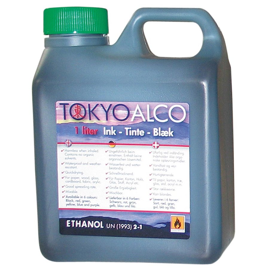 Tokyo Alco Skiltebl&aelig;k - 1L Gr&oslash;n