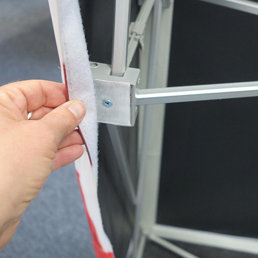 Pop-up Wall Textile Model 3x3 - uden banner