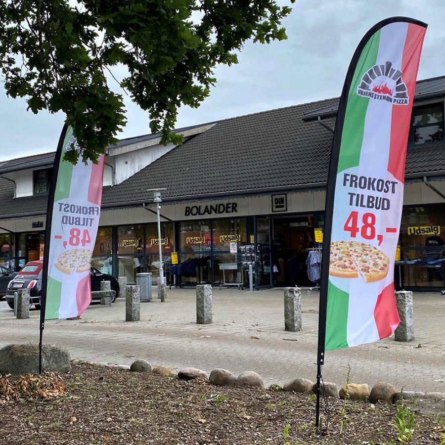 Spike Flag Base, jordspyd til beachflag