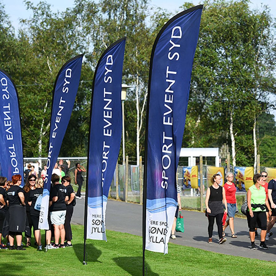 Stang til beachflag, Outdoor Bow Flag, Medium