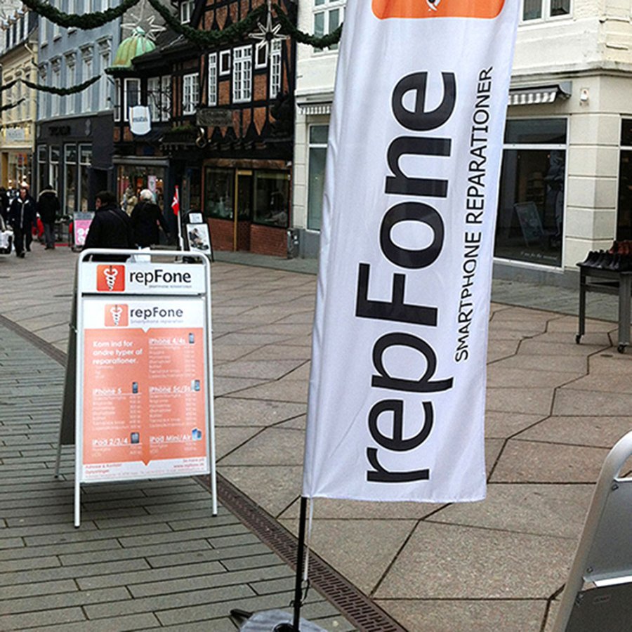 Stang til beachflag, Outdoor Bow Flag, Medium