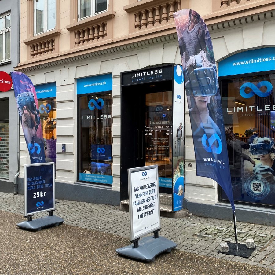 Stang til beachflag, Outdoor Bow Flag, Large