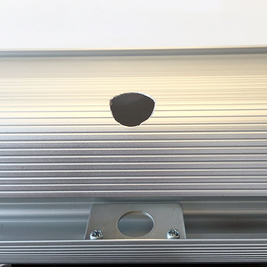 Budget Roll-up, enkeltsidet, alu/s&oslash;lv, 60 cm