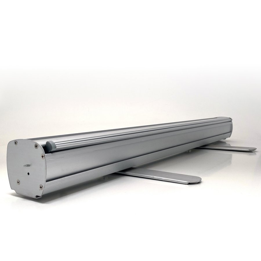 Basic Roll-up kassette, enkeltsidet, alu/s&oslash;lv, 85 cm