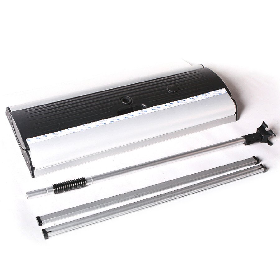 Outdoor Roll-up Waterbase, dobbeltsidet kassette, 85 x 160-200 cm