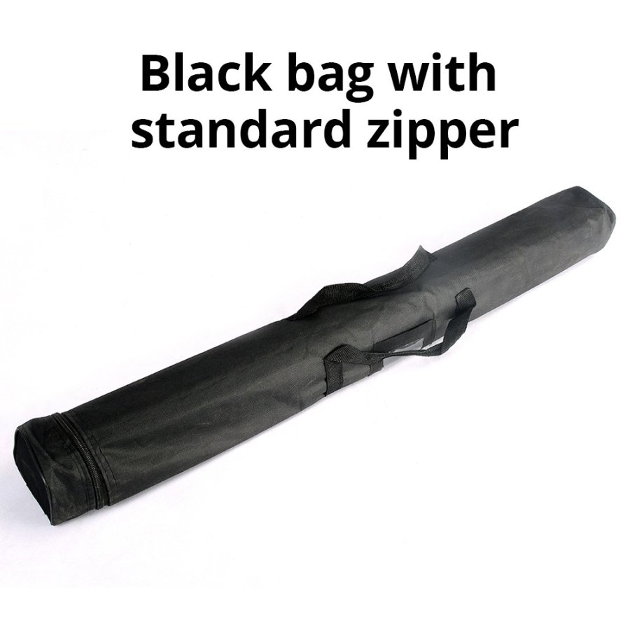 Business Roll-up kassette, enkeltsidet, 85 cm, alu/s&oslash;lv, inkl. taske