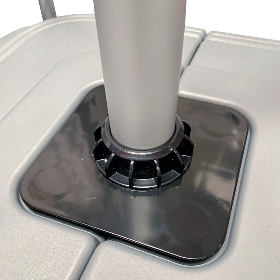 Mega Outdoor Flag, 5,2 meter flagstang med fod