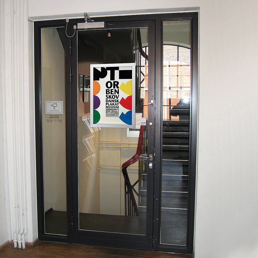 Window Alu Klikramme dobbeltsidet - 32 mm - 50x70 cm - s&oslash;lv