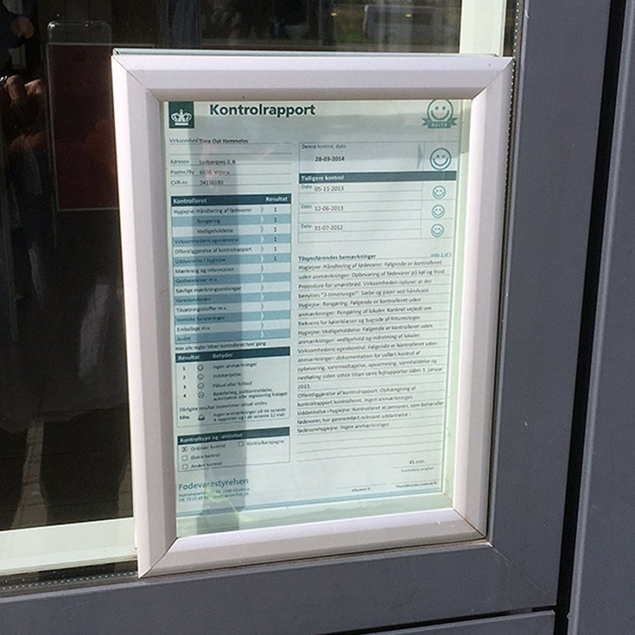 Window Alu Klikramme dobbeltsidet - 32 mm - 50x70 cm - s&oslash;lv