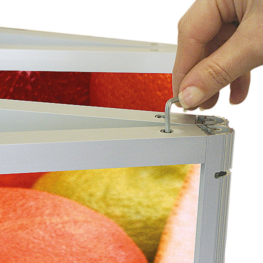 Expo Wall messev&aelig;g, 4 sektioner, 292 x 239 cm