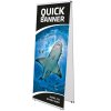 Quick Banner Dobbeltsidet uden banner og print- 80x200cm #1