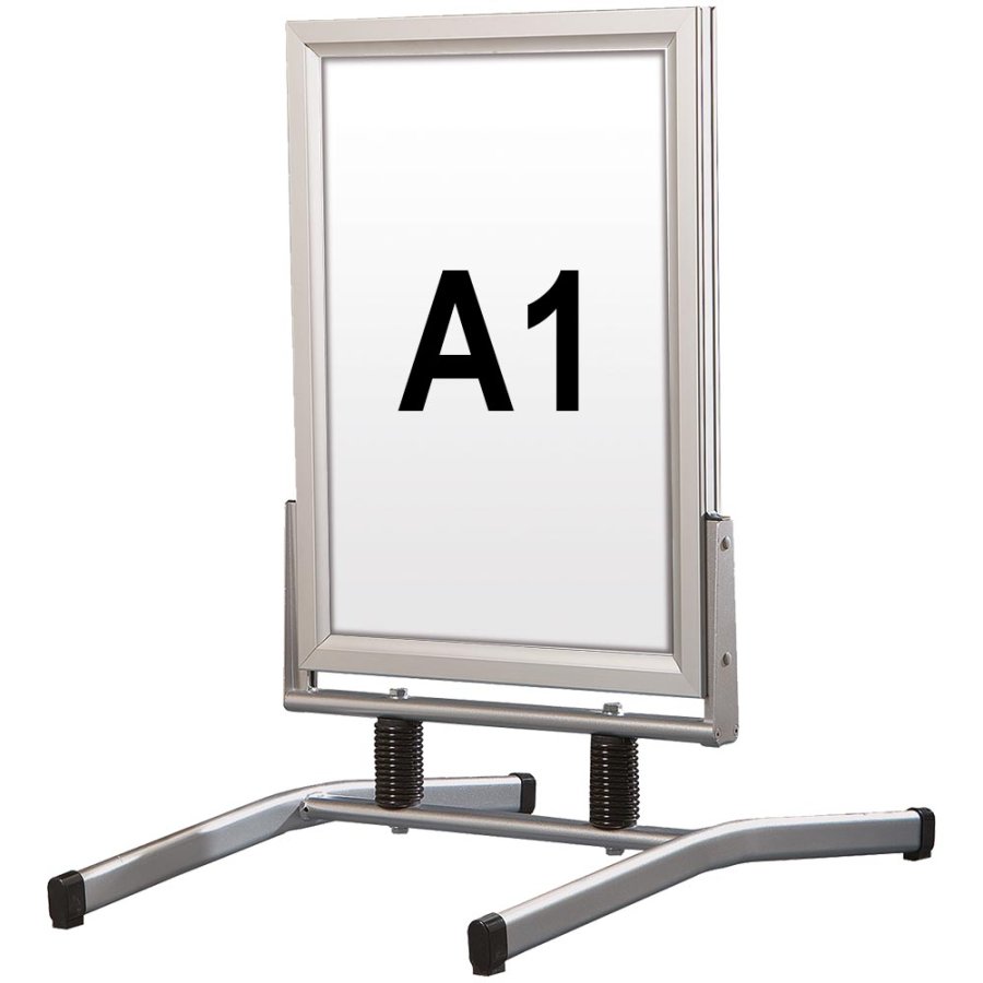 Wind-Line Lux Gadeskilt - A1 - s&oslash;lv