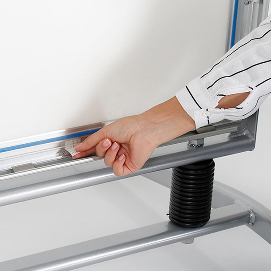 Wind-Line Basic Gadeskilt - 70x100 cm - s&oslash;lv