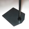 Skilteholder, stang og fod af metal, ABS Ramme, Hvid, A5 - 14,8 x 21 cm #3