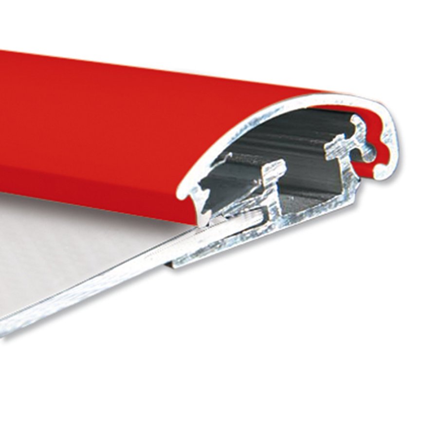 Klikramme med 25mm aluminium profil, r&oslash;d - A1