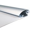 Klikramme med 30mm aluminium profil, s&oslash;lv - 70x100 cm #4