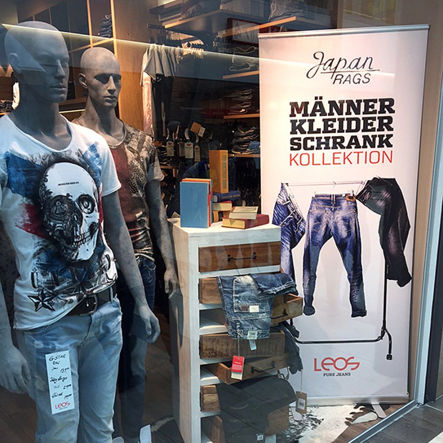 Euro Roll-up kassette, enkeltsidet, alu/s&oslash;lv, 85 cm