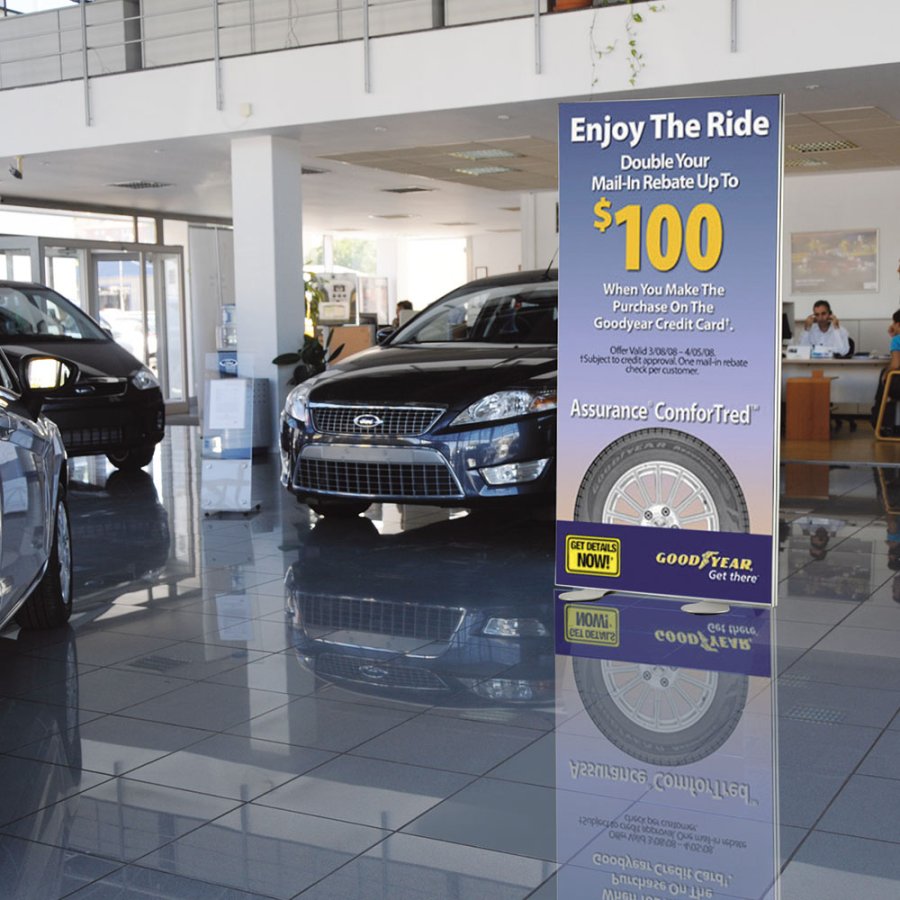 Ocean Ramme Dobbeltsidet - 100x150cm