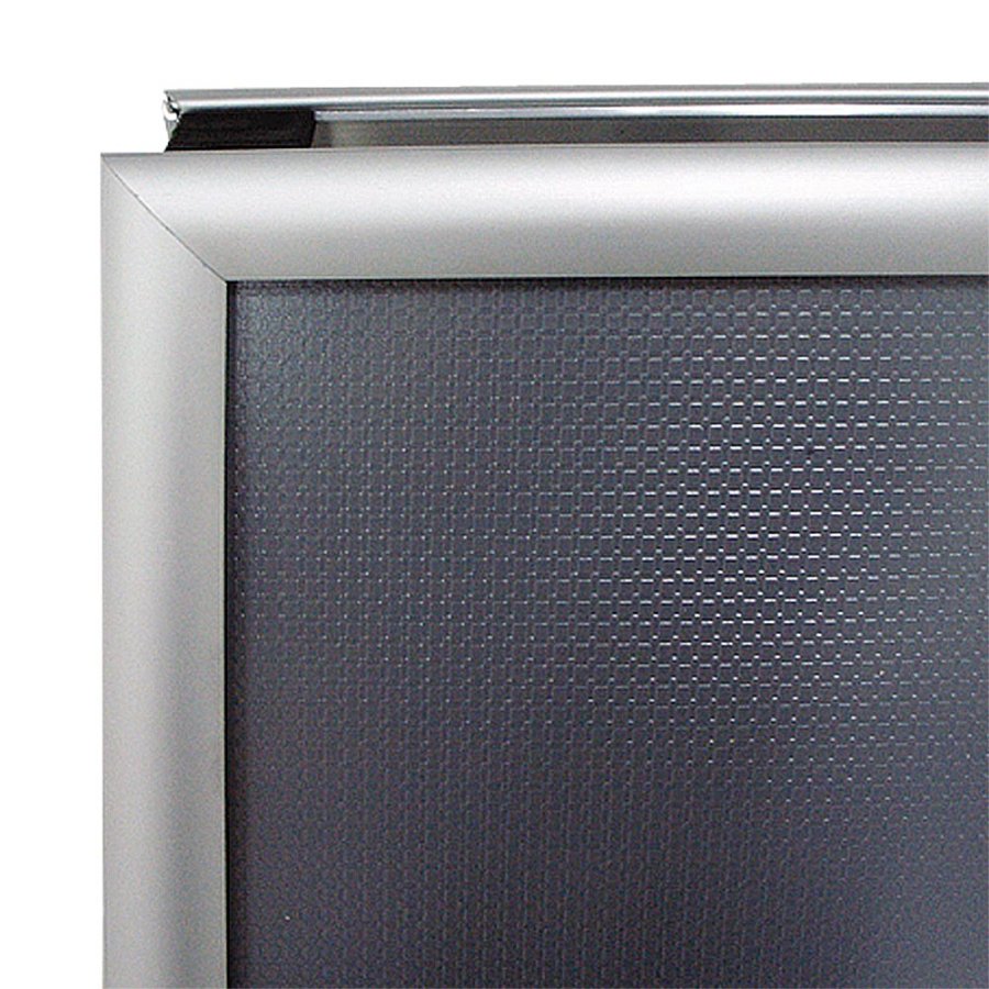 Alu-Line Budget A-skilt, til indend&oslash;rs brug - 50 x 70 cm - s&oslash;lv