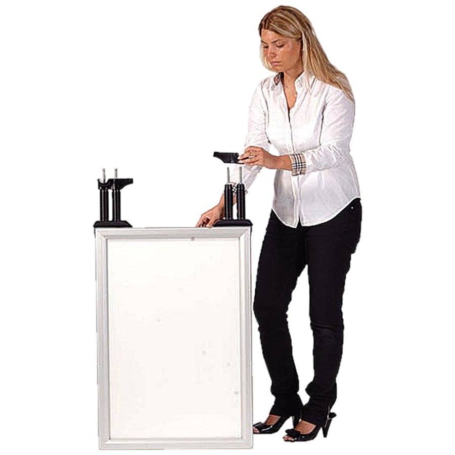 Wind-Line Budget Gadeskilt - A1 - s&oslash;lv