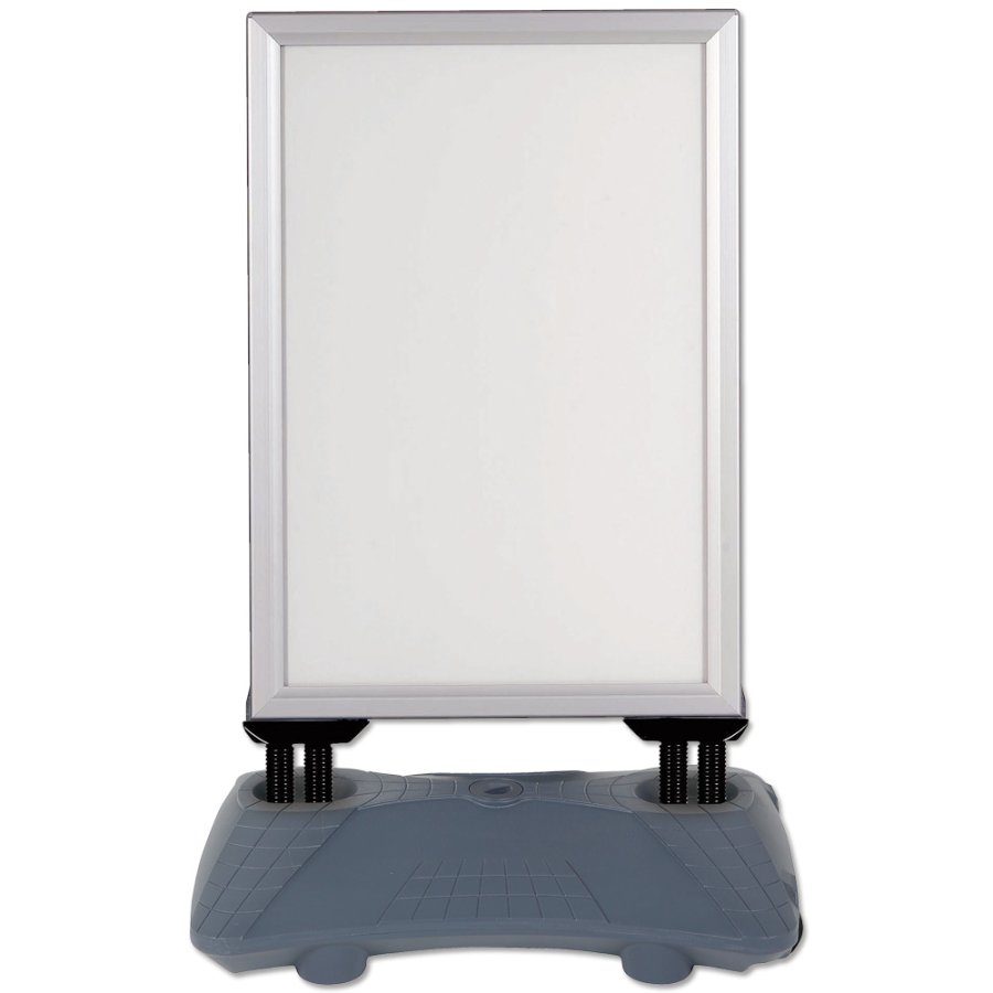 Wind-Sign Waterbase Budget Gadeskilt - A0 - s&oslash;lv