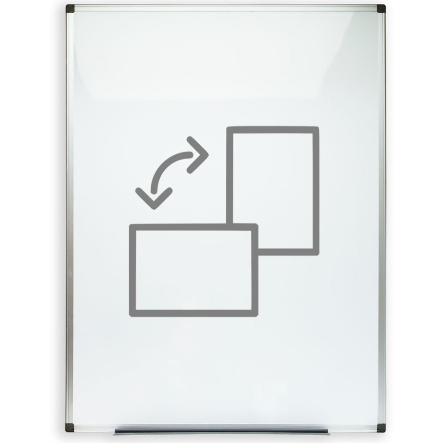 Whiteboard Budget - 180x90 cm