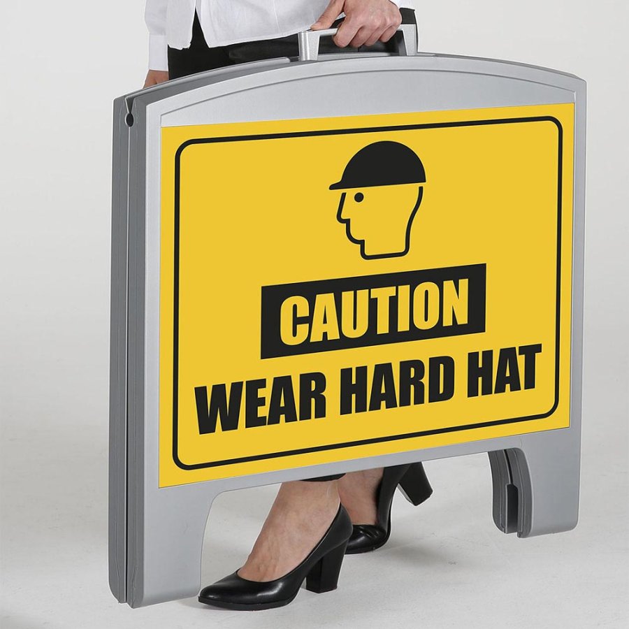 Compact Plast A-board, mini, gr&aring;t