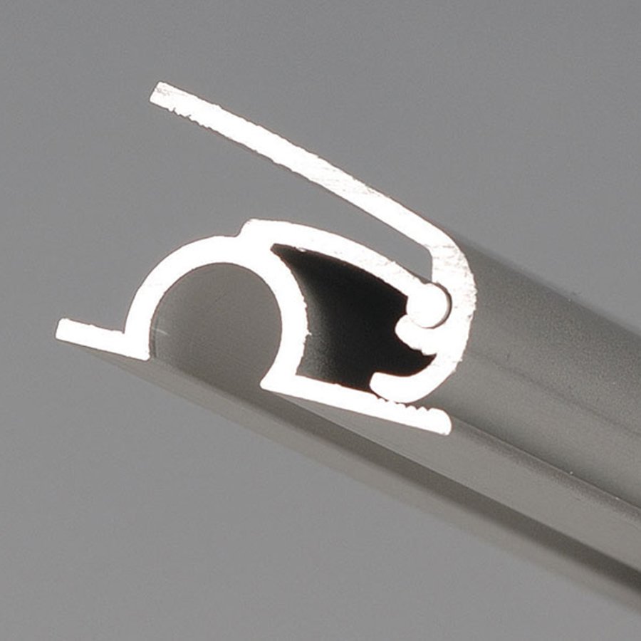 Plakatoph&aelig;ng, Poster Clamp Set, 25 mm aluminiumsprofil, 85 cm