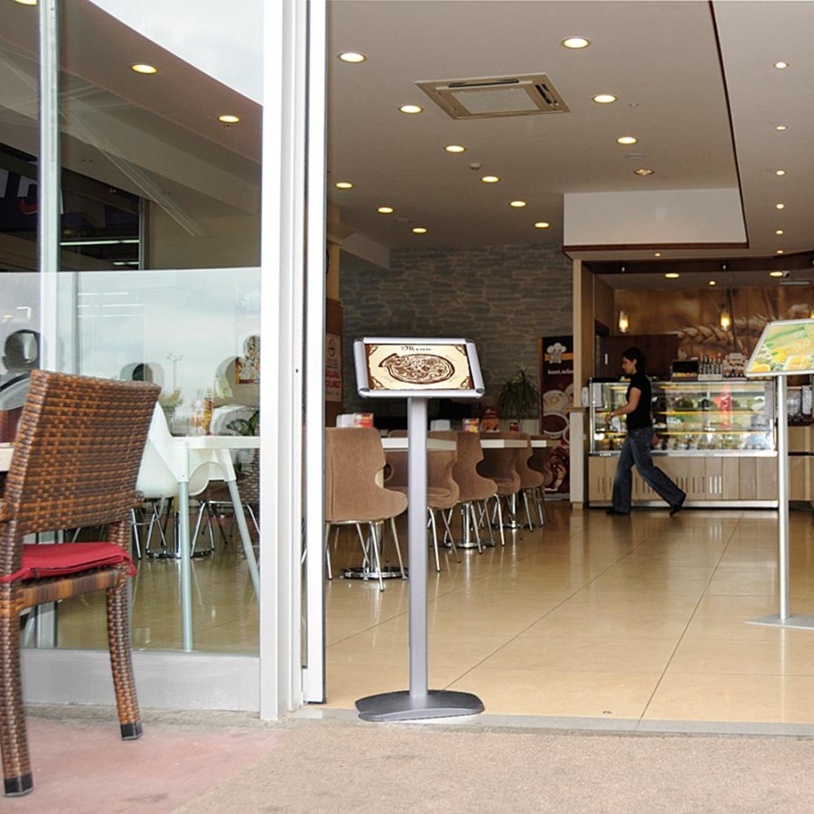 Expo Infostander - A3 - s&oslash;lv