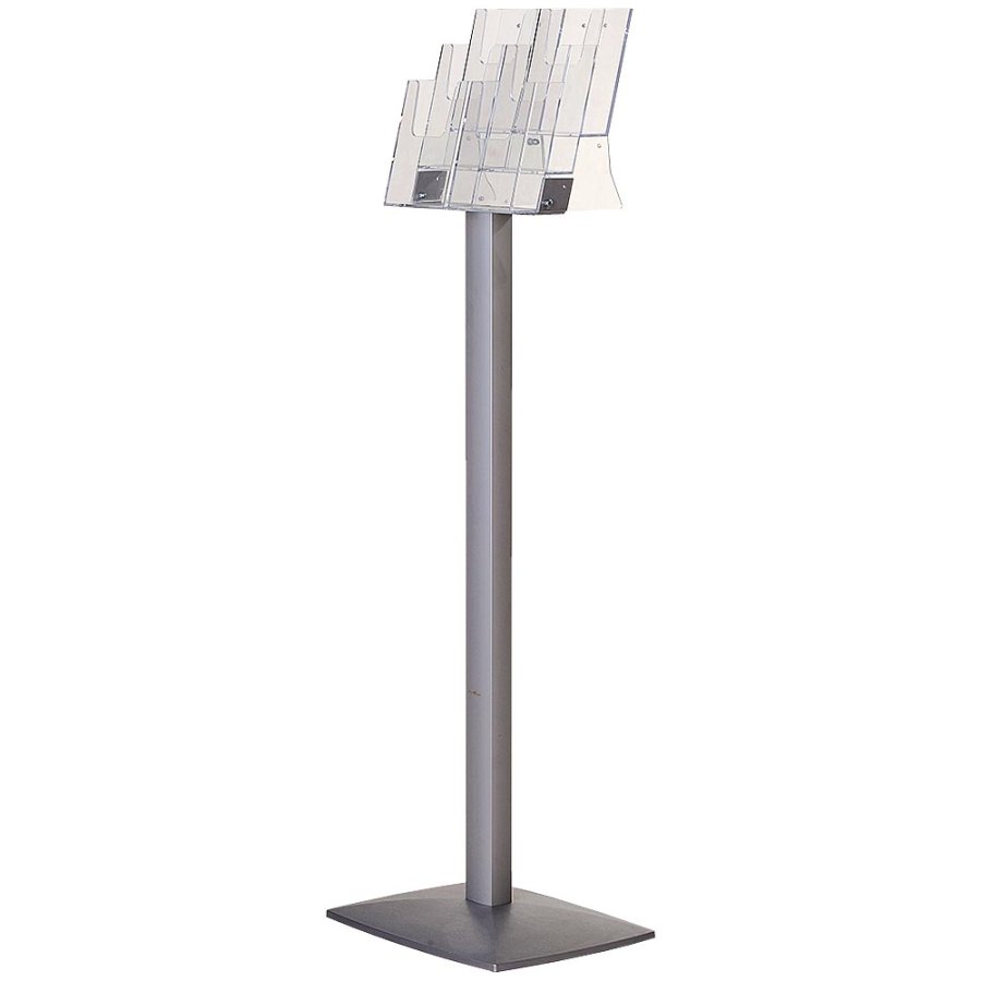 Pillar Brochurestander vertikal - 6xM65 - 9.9x21 cm