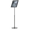Infostand Telescopic Black  A3 #1