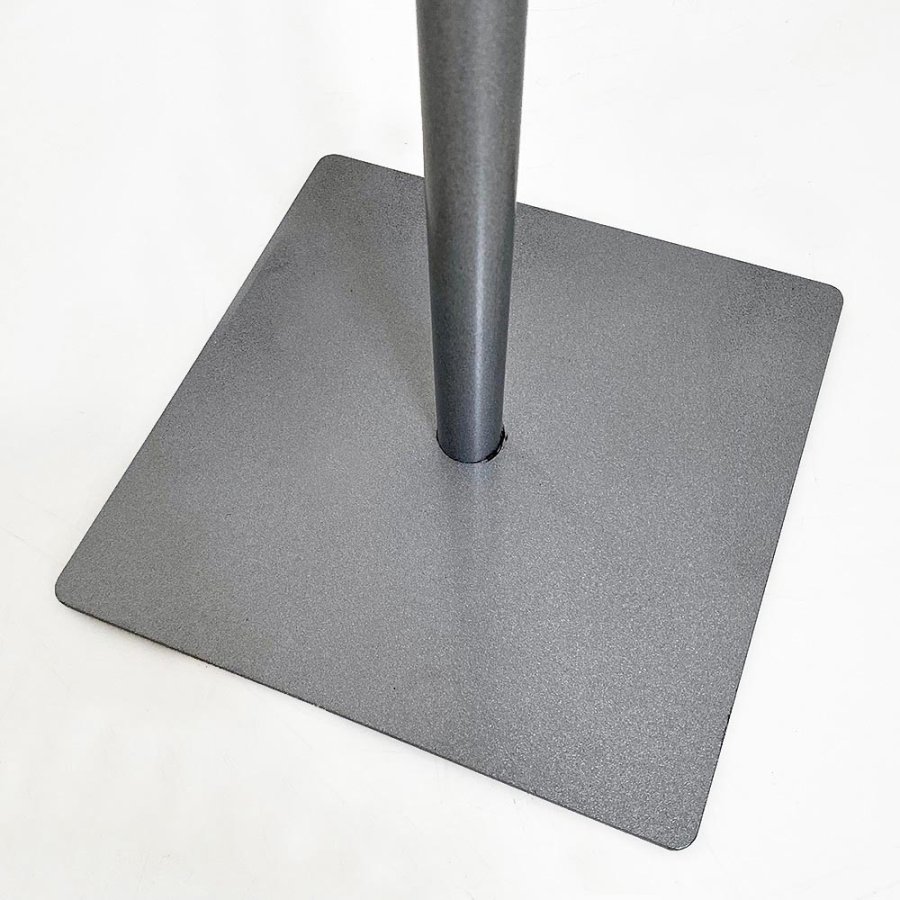 BASIC Infostand A4 - 92mm h&oslash;j - A4 Klikramme profil 25mm, s&oslash;lv